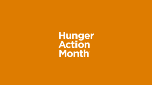 Hunger Action Month banner